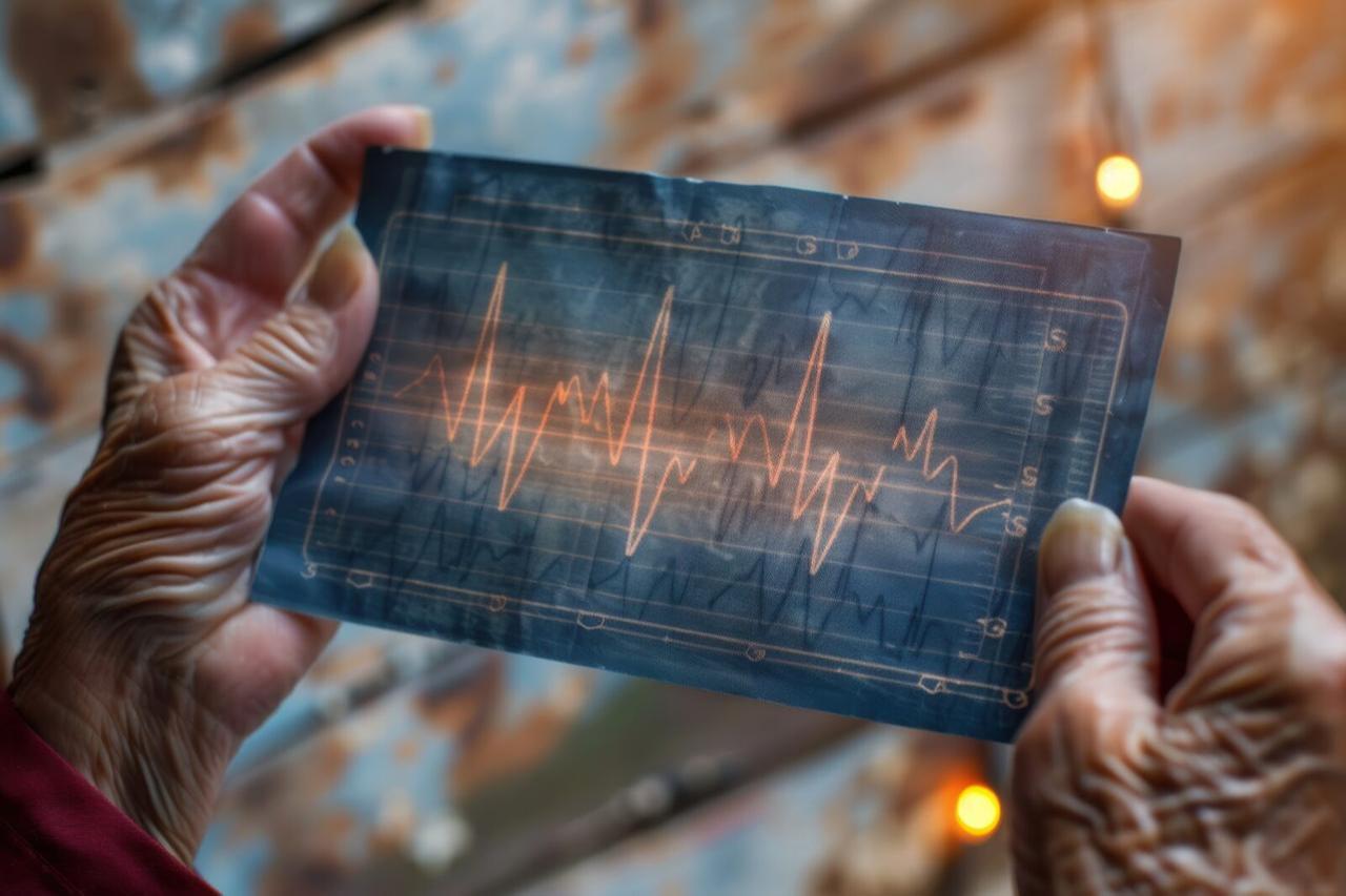 An elderly patient underwent a heart screening to detect heart disease and monitor health. (Adobe Stock Photo)