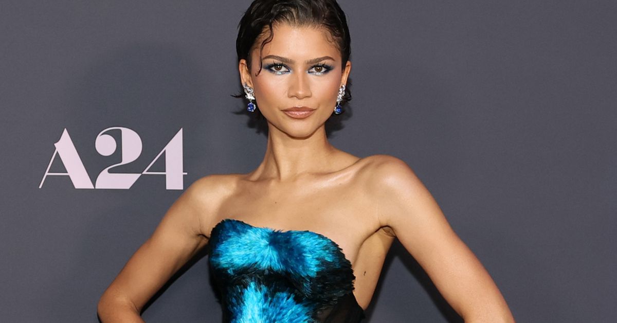 The Drama premiere: Zendaya pulls out showstopping gown made from 65,000 kingfisher feathers for film premiere