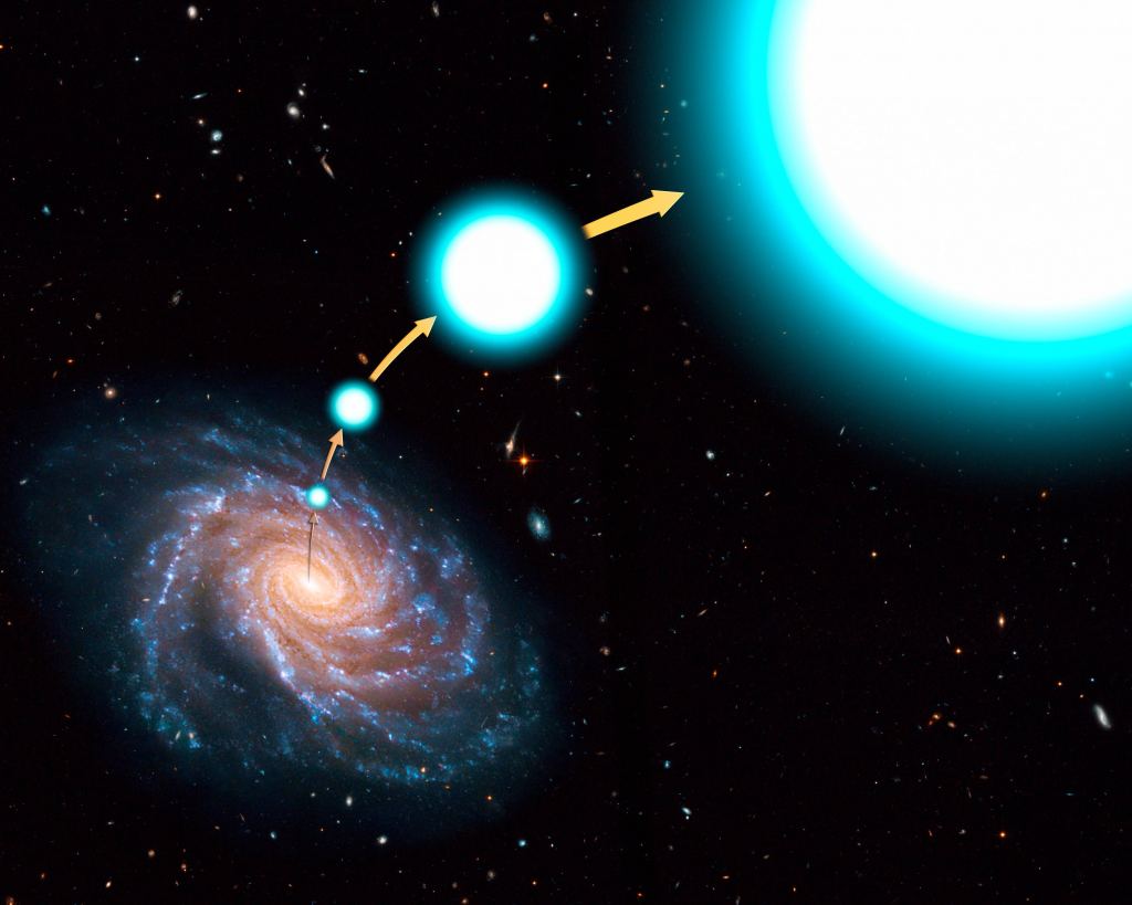 One of the oldest stars in the Universe migrated to the Milky Way from another galaxy. Credit: NASA/ESA/STScI/Univ. of Michigan/CfA