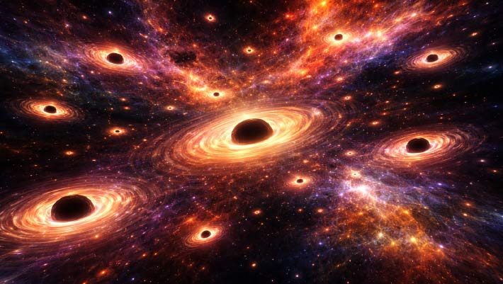 Black Holes from Before Big Bang Could Still Exist Today as ‘Cosmic Fossils’