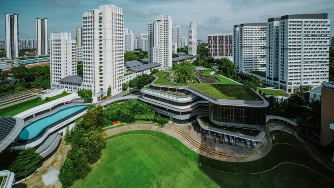 University campus of a university in the Asian country with two universities in the global top 5 for data science and AI. Photo courtesy of the university