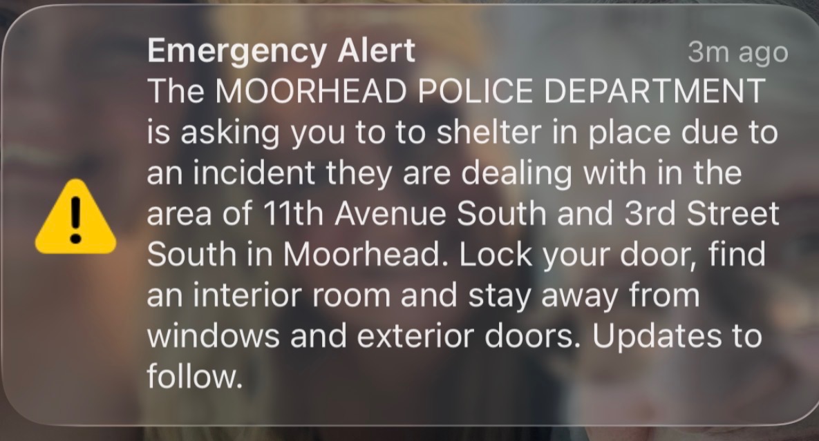 UPDATE: 1 in custody after shelter in place near Concordia College in Moorhead | The Mighty 790 KFGO