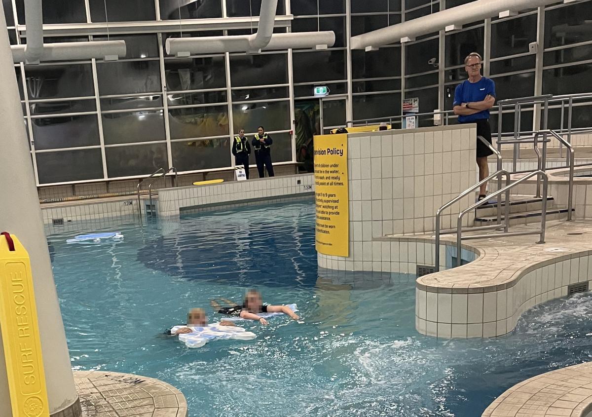 Arrested teen abused parents as police tried to get her out of pool