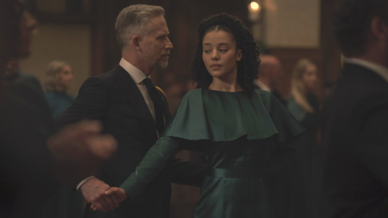 Commander Weston and Agnes in The Testaments