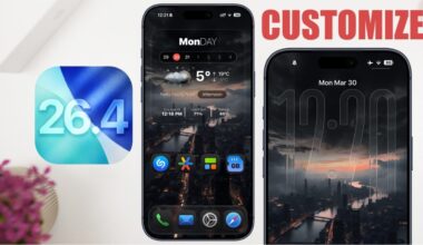 Featured image for iOS 26.4 - CUSTOMIZE The New Lock Screen & Home Screen !