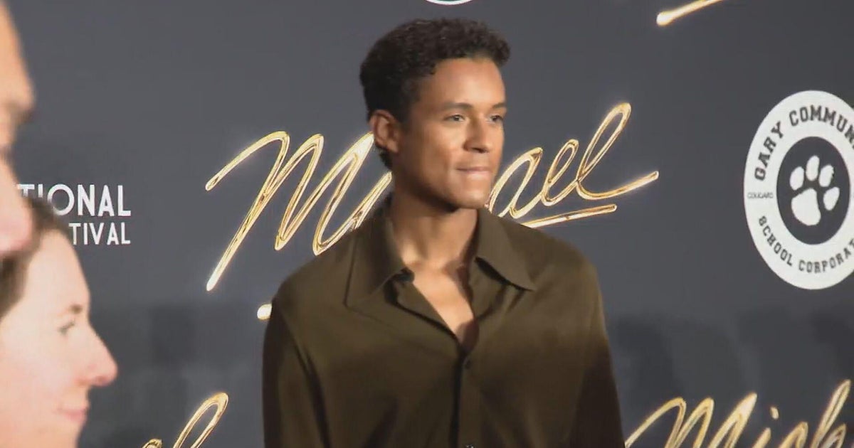 Jaafar Jackson, members of Jackson 5 appear at special screening of "Michael" in Gary, Indiana