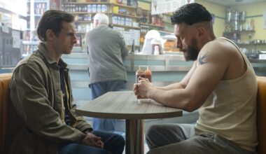 Jamie Bell and Richard Gadd in Half Man