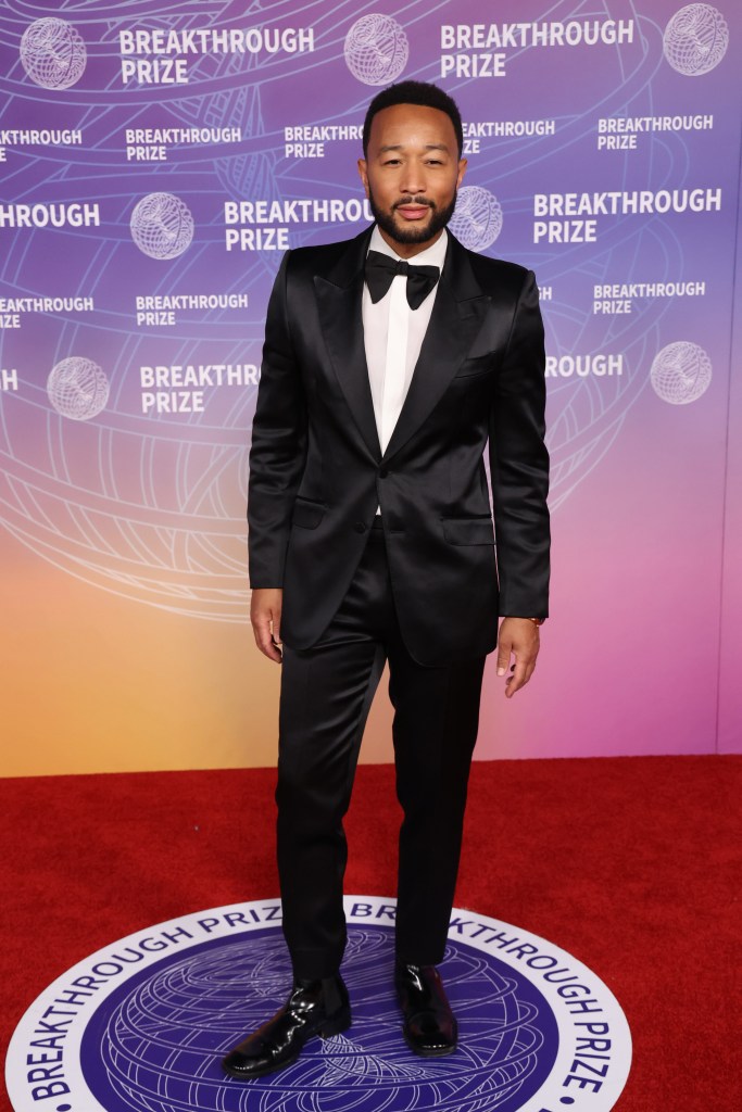 John Legend attends the Breakthrough Prize Ceremony
