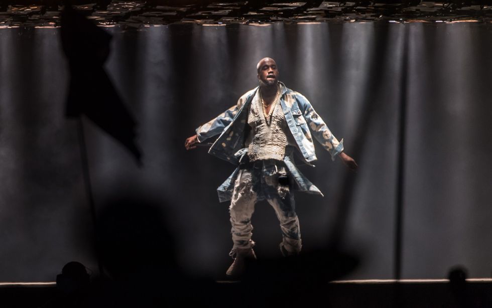 Kanye West at Glastonbury