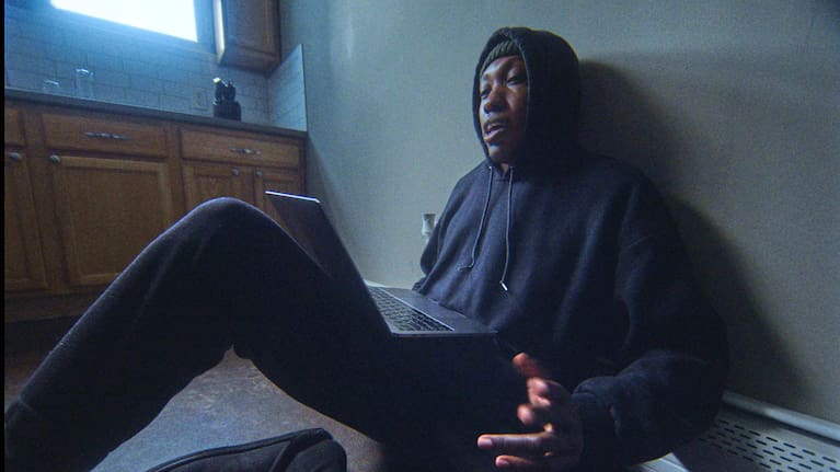 Kemba in a scene from the documentary.