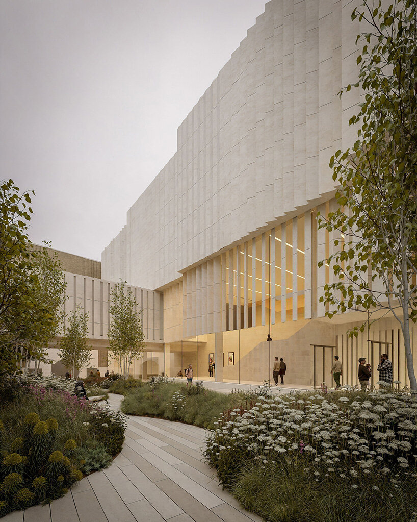 kengo kuma wins competition to expand london's national gallery with new wing - 3