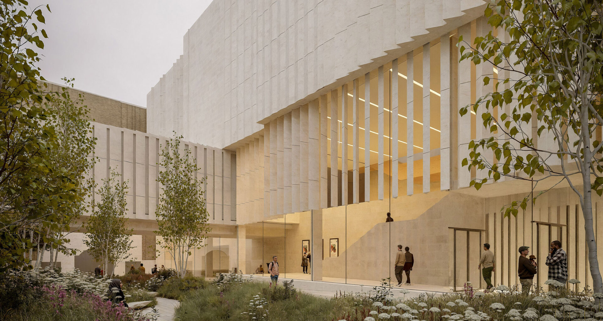National Gallery wing by Kengo Kuma and Associates