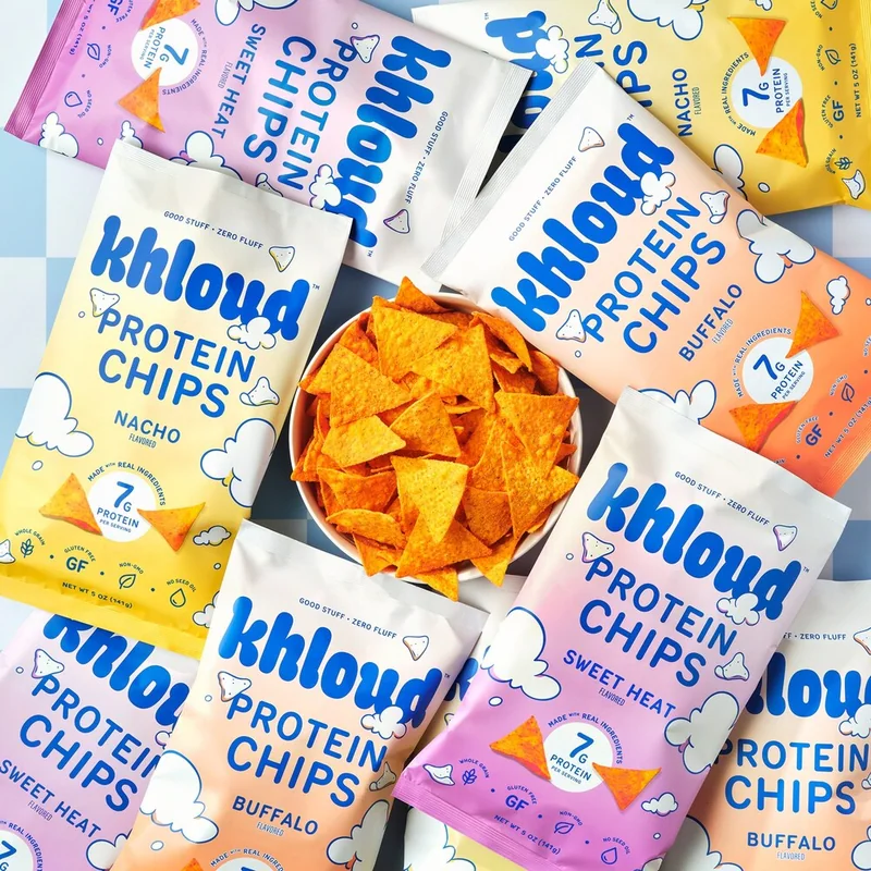 Clean-Ingredient Protein Chips : Khloud Protein Chips