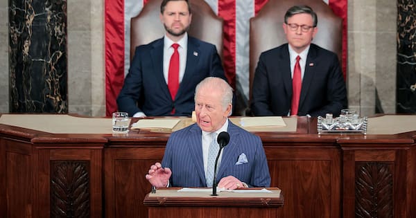 King Charles highlights US-UK bond in speech to Congress