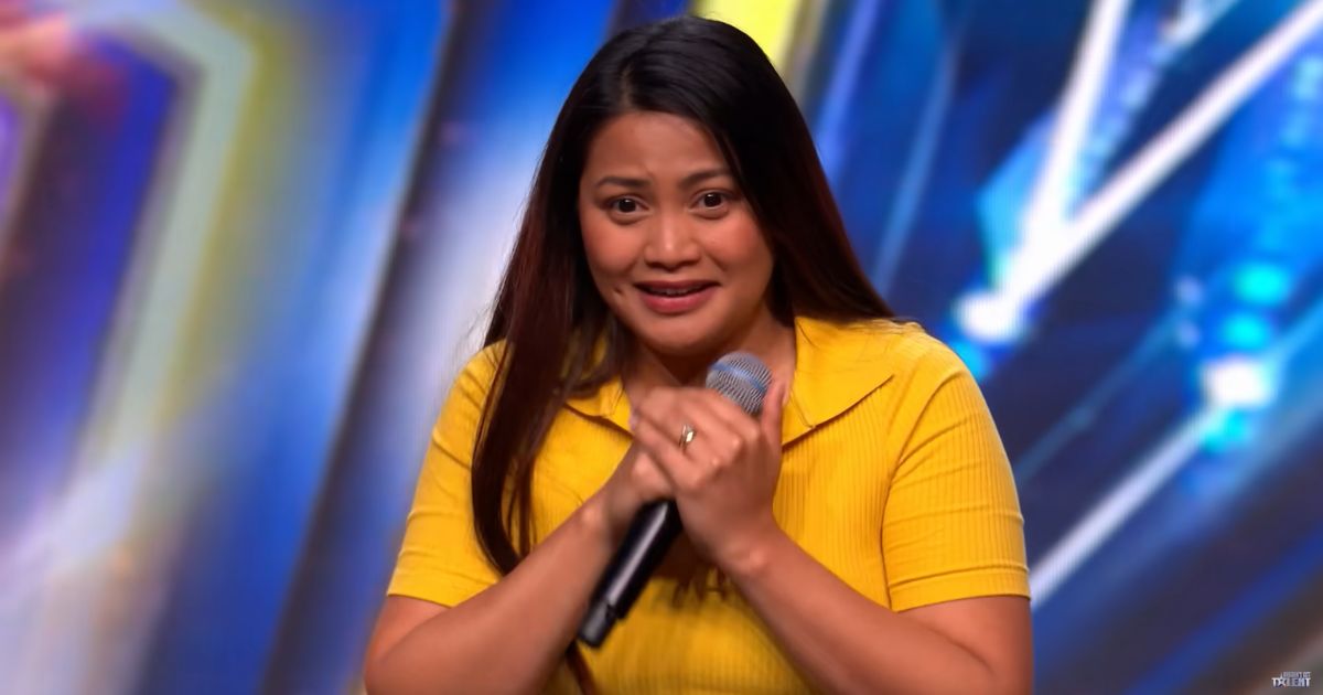 Filipina singer Kristel Herrera gets 4 yeses, standing ovation at