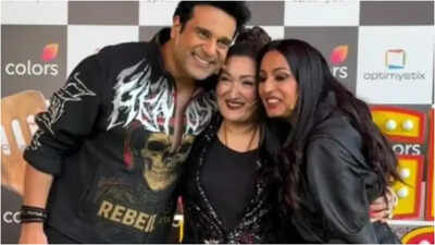 Laughter Chefs 3: Krushma Abhishek and Kashmera Shah reunite to mami Sunita Ahuja; Krushna says 'Itne masaale media mein saalon se aaye hai, aaj un sabko aag laaga ke khatam kar diya'