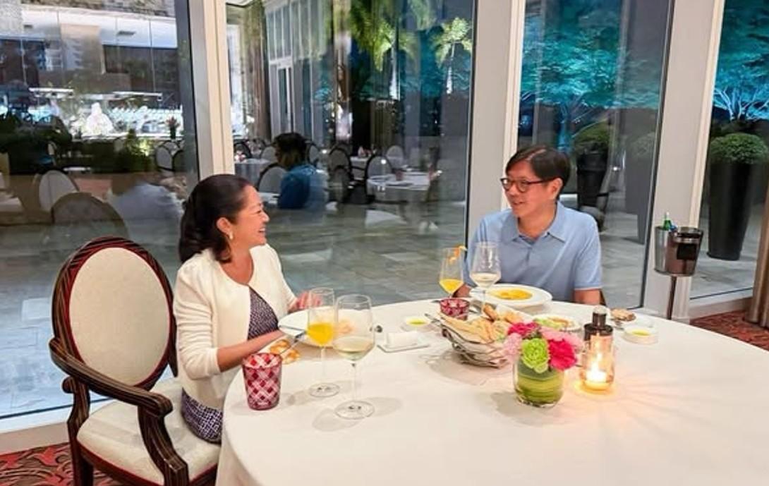 First Lady Liza Araneta Marcos and President Bongbong Marcos