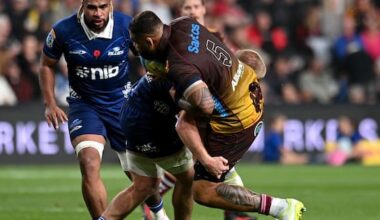 Blues survive another late scare to go top