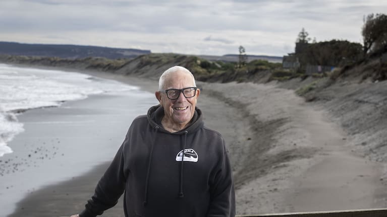 Sunset Beach Surf Lifesaving Trust chair Malcolm Beattie. 