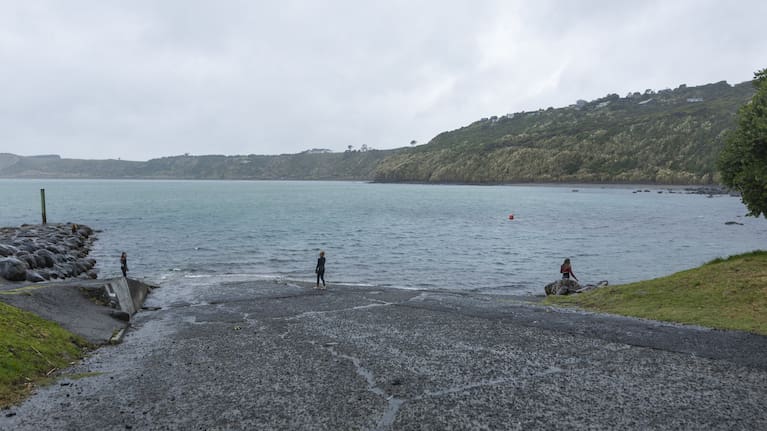 Manu Bay’s boat ramp attracts a myriad of different users.