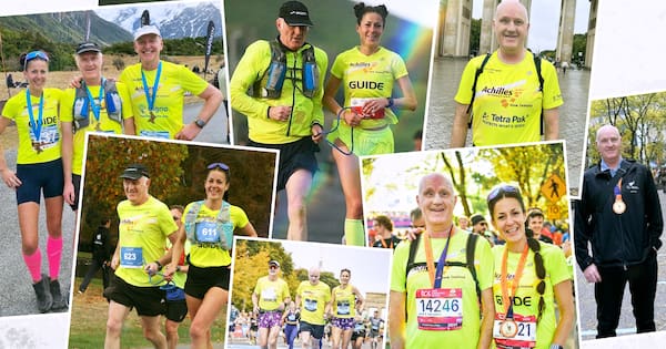Blind Kiwi runner chasing world marathon milestone