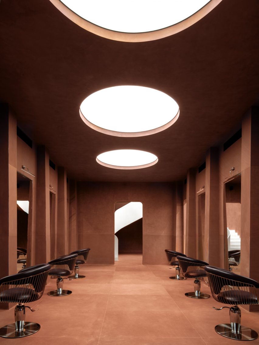 Metonia Designs-designed beauty salon