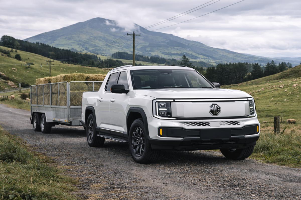 MG New Zealand will launch a pure-electric version of the massive U9 ute this year