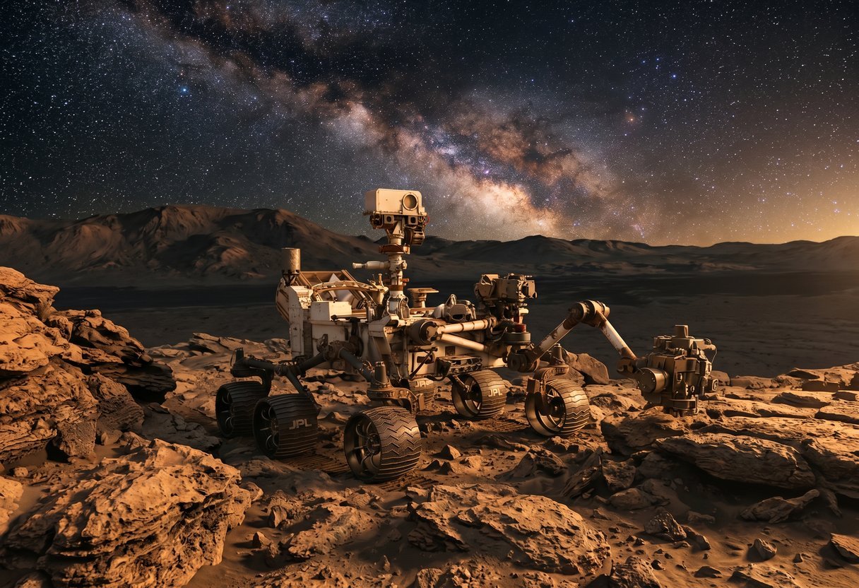 NASA organic molecules Mars life questions