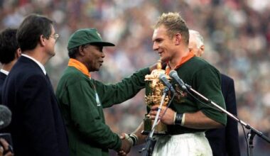 South Africa's '95 World Cup win was 'perfect' result