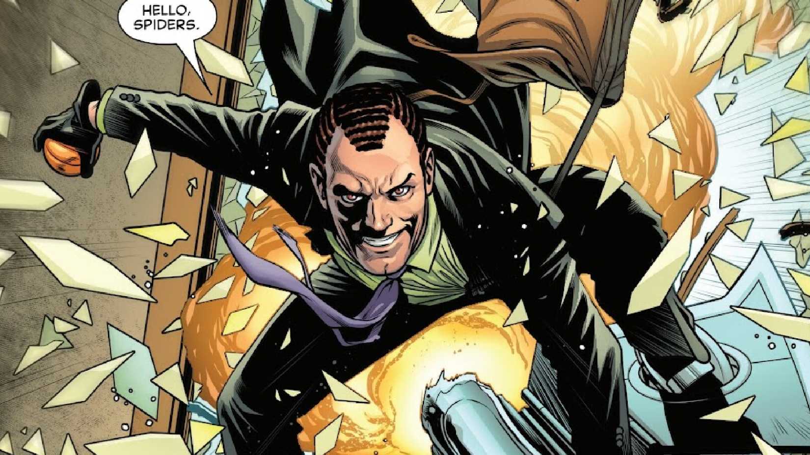 norman osborn storms into spider-versity in new costume, spider-man spinoff image