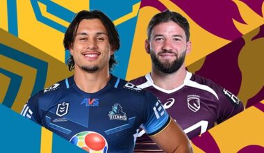 NRL 2026, Gold Coast Titans, Brisbane Broncos, round 5 match preview, official team lists, injuries, updates, Fantasy