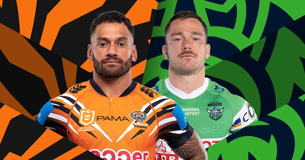 NRL 2026, Wests Tigers, Canberra Raiders, round 8, match preview, team lists, injuries, updates