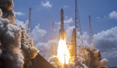 Europe's powerful Ariane 6 rocket launching 32 Amazon internet satellites early April 30: Watch it live