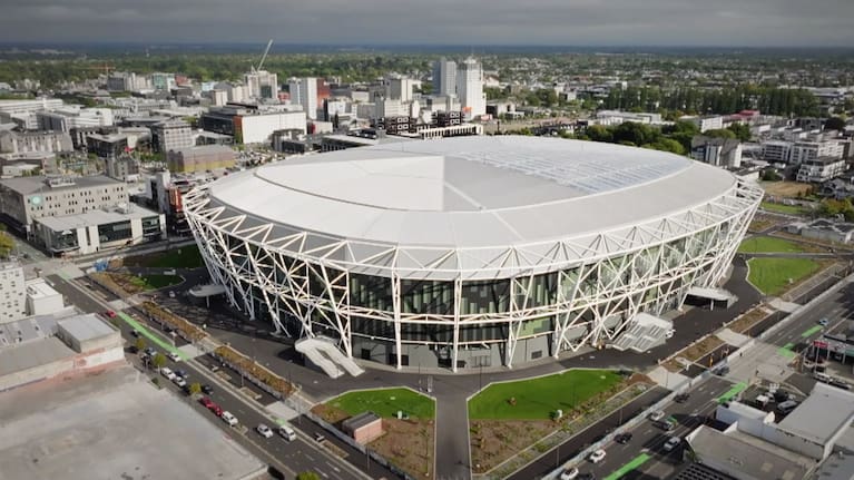 One NZ Stadium (Te Kaha) in Christchurch.