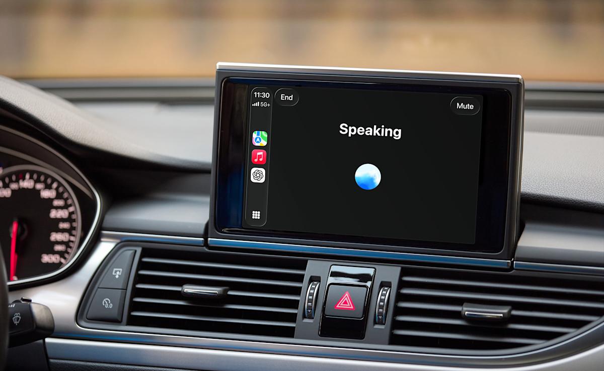 ChatGPT's Voice mode now works over Apple CarPlay