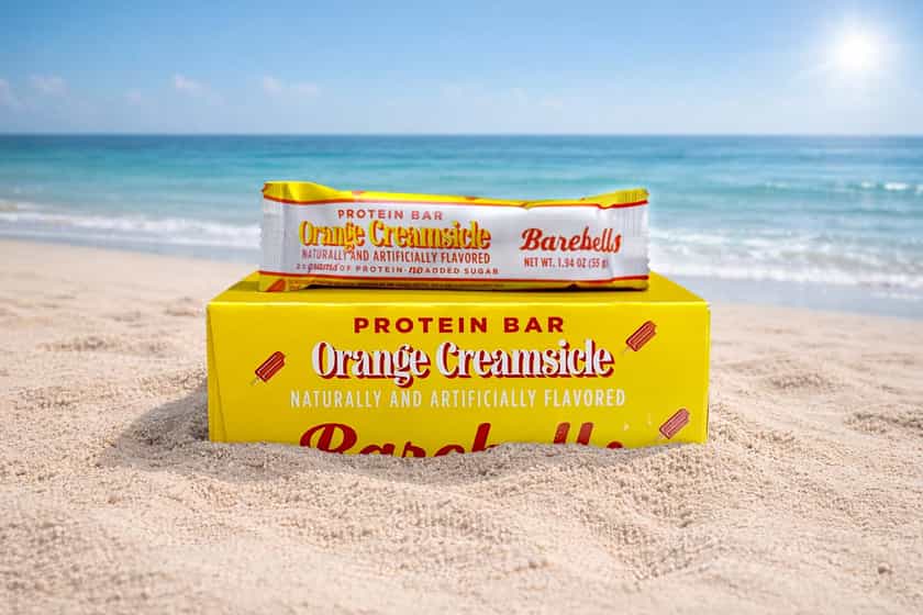 Orange Creamsicle Barebells Protein Bar