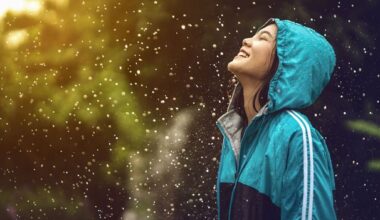 Four benefits of going out in the rain