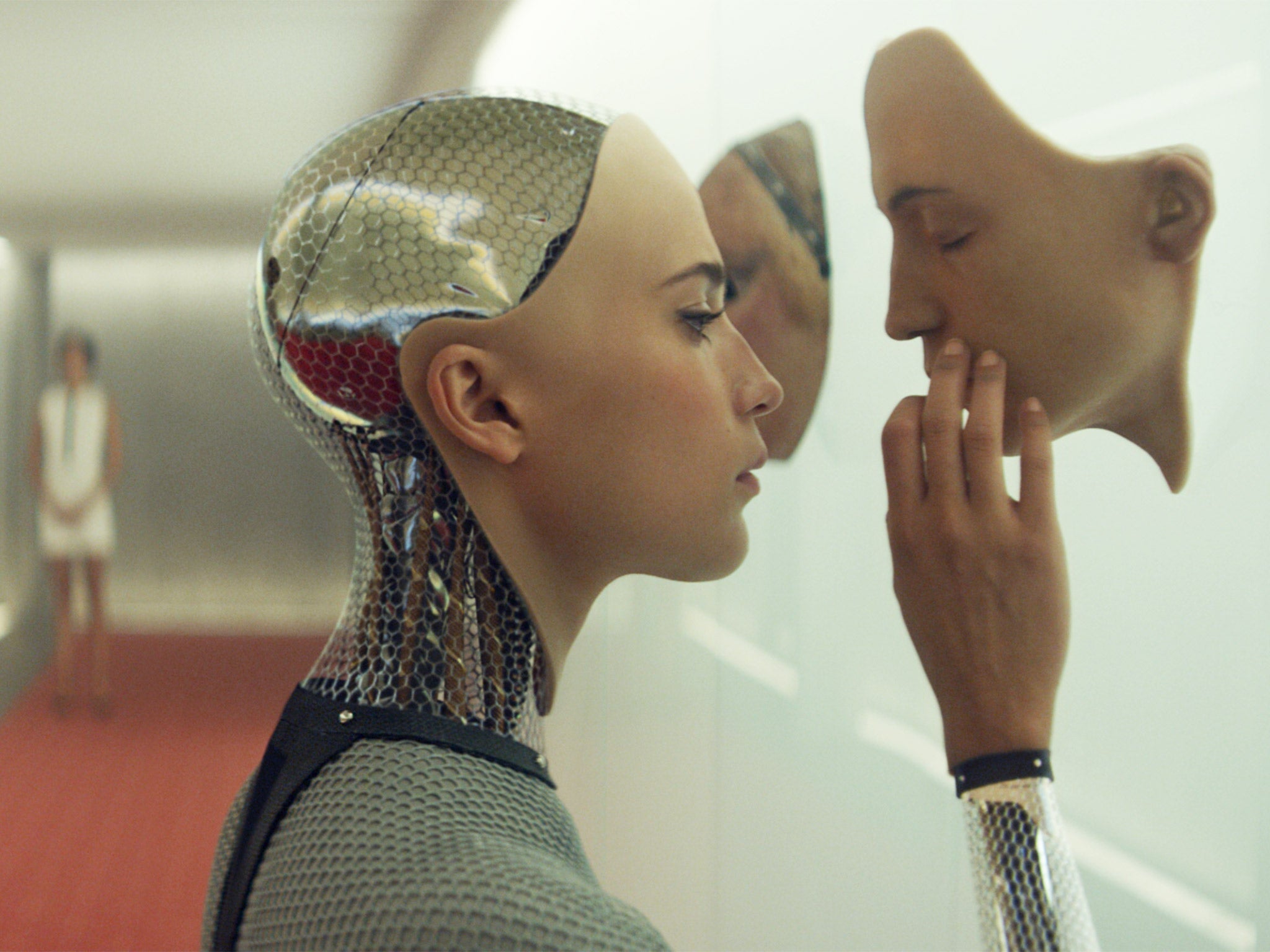 Vikander brought an eerie humanity to her humanoid robot in ‘Ex Machina’ (2014)