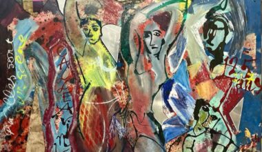 A reinterpretation of Picasso’s “Les Demoiselles d’Avignon” by Bedri Baykam, Istanbul, Türkiye, February 20, 2026. (Photo via Instagram / @bedribaykam)
