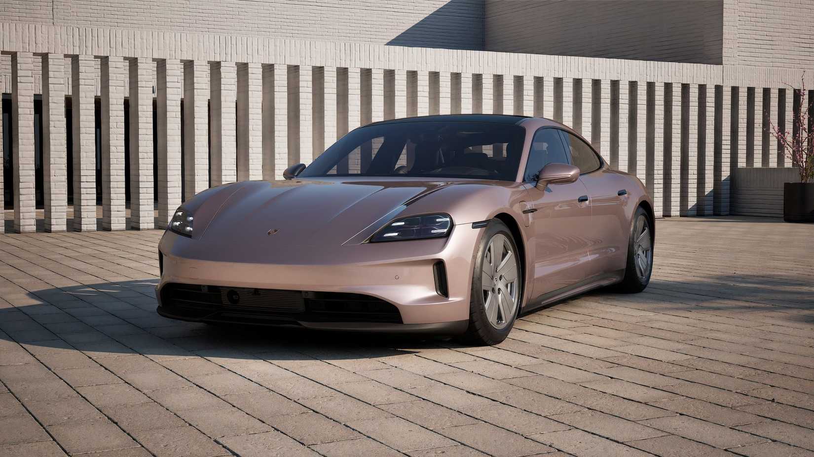 Porsche Taycan 4S front-quarter