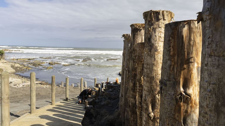 The new beach access will be in place for the community for generations to come.