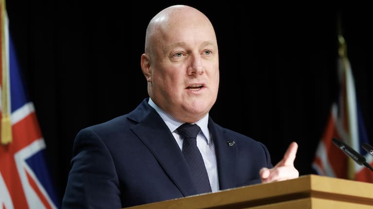 Prime Minister Christopher Luxon pictured in December 2025.