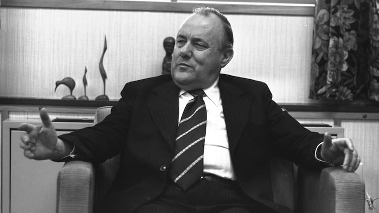Former Prime Minister Robert Muldoon