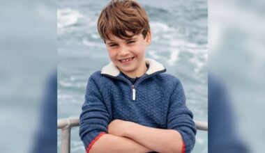 William and Kate share photo of Prince Louis to mark his 8th birthday