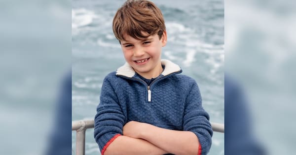 William and Kate share photo of Prince Louis to mark his 8th birthday