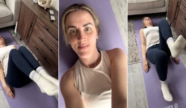 I Tried Pilates Heel Taps At Home & Wow, They're Effective