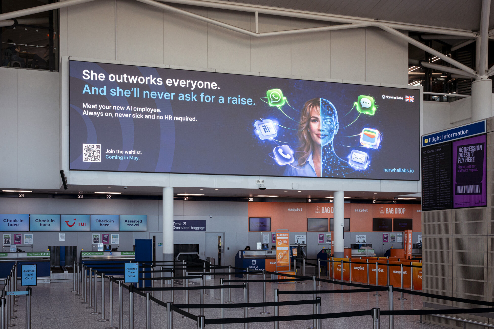 Narwhal Labs' AI billboards