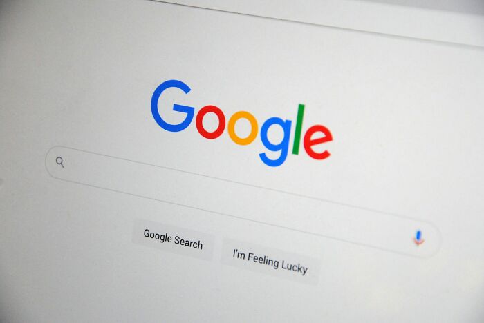 Google search page displayed on a computer screen, symbolizing hidden truths about hospitals and healthcare concerns.