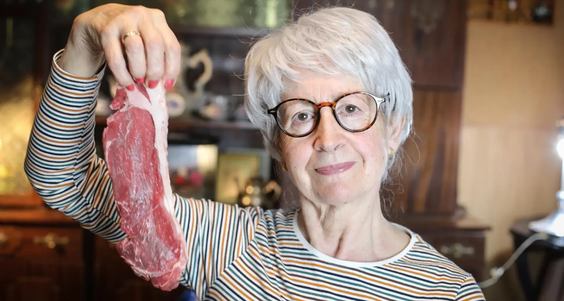 Eating more meat may lower Alzheimer’s risk for some people
