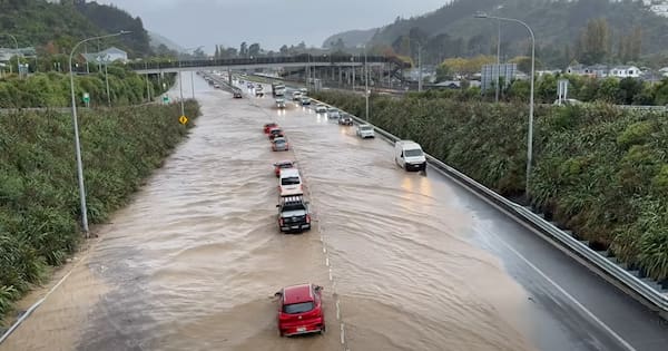 Heavy rain causes 'extensive' flooding in parts of Wellington